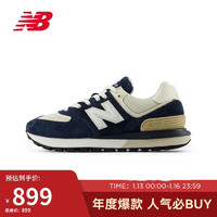 NEW BALANCE 24年男鞋女鞋574LG系列复古经典百搭运动休闲鞋U574LGRN 38.5