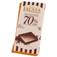 LACASA 乐卡莎 92%黑巧克力排块 100g*2