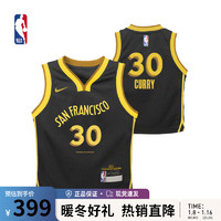 NBA金州斯蒂芬库里CE Drifit 23-24赛季SW球衣男篮球服运动速干背心 小童款 2T