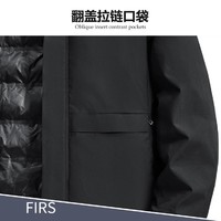 FIRS 杉杉 防风保暖棉服男士外套冬季百搭休闲舒适棉衣外套男