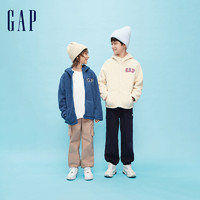 Gap 盖璞 儿童加绒连帽衫