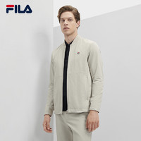 FILA 斐乐 官方男士商务外套2023冬新款基础休闲夹克简约通勤上衣