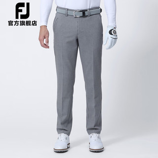 Footjoy高尔夫服装23FJ男装高性能长裤golf男士运动户外抗菌除臭裤子 深灰-81152 XXL