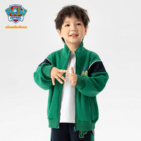汪汪队立大功 汪汪队儿童外套加绒加厚男童棒球服秋冬保暖抓绒A类开衫