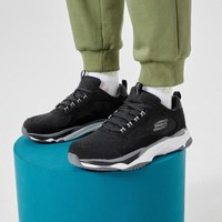 SKECHERS 斯凯奇 秋冬季百搭复古慢跑鞋老爹鞋防磨男鞋休闲运动鞋男