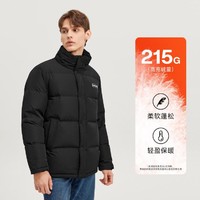 SKECHERS 斯凯奇 男士梭织短款羽绒服 L423M175-002K