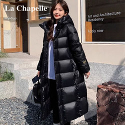 La Chapelle 拉夏贝尔 黑金羽绒服高端同款外套