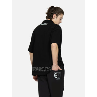 EVISU KURO 季 男士商标图案Polo衫2ESGNM3PS655BZCT 黑色 S