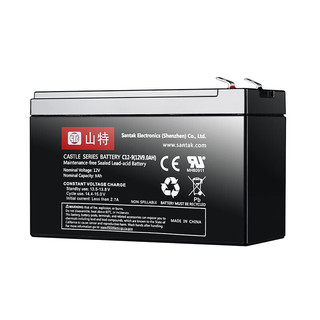 山特（SANTAK）UPS不间断电源电池 山特城堡电池 山特电池 C12-9AH
