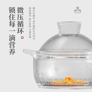 砂锅炖锅家用燃气耐高温干烧不裂煤气灶陶瓷煲汤小沙锅煮药壶