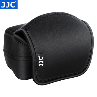 JJC 微单相机包 尼康Z30 ZFC Z50+16-50mm镜头索尼A6700佳能R50富士XS20/XS10+15-45 内胆收纳保护袋 黑色