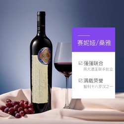 SENA 赛妮娅 桑雅红酒名庄智利十八罗汉干红葡萄酒2017年750ml