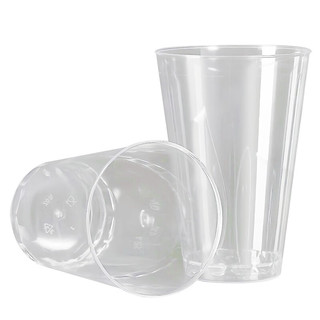 奥尔瑞美一次性杯子航空杯塑料杯茶杯水杯啤酒杯酒杯商用家用透明太空杯 85ml直筒透明航空杯(品茶杯)450