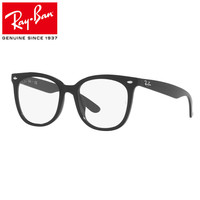 雷朋（Ray.Ban）近视眼镜框架 男女时尚方框魅力镜架可配近视镜片 0RX4379VD 2000-气质黑色框