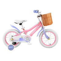 88VIP：FOREVER 永久 儿童自行车3-6-9岁公主款女孩脚踏车单车14/16/18寸新年礼物