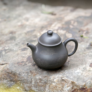 畅陶宜兴紫砂壶泡茶壶传统手工茶壶茶具天青泥潘壶200cc