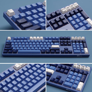 Akko 艾酷 87键  108键 天空之境海洋之星机械键盘  有线游戏键盘电竞键盘艾酷TTC 3087天空之境TTC金兰轴