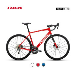 TREK 崔克 公路车 DOMANE AL 4 碳纤维前叉碟刹长途耐力公路自行车 蝰蛇红色