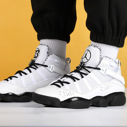 NIKE 耐克 男鞋新款Jordan高帮白色运动鞋实战增高篮球鞋DD5077-107