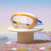 Kappa 卡帕 2023年夏季新款儿童泳镜高清防雾防水舒适贴合海边游泳训练镜