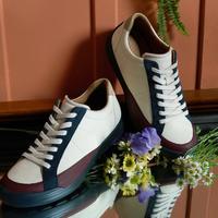 COZY STEPS 可至 春季专柜同款拼色休闲圆头舒适板鞋男