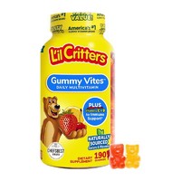 L'il Critters 儿童复合维生素小熊软糖VC锌60粒