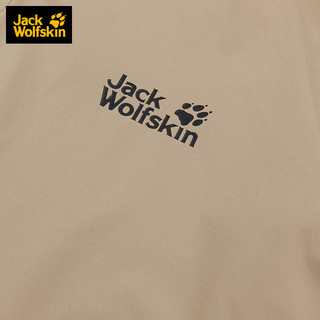 Jack Wolfskin狼爪皮肤衣春夏户外舒适时尚印花防晒服连帽防晒衣5322011 5322011-5605/沙丘色 2XL 185/108A