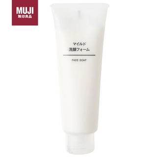 无印良品（MUJI）柔和洁面泡沫 清爽   120g