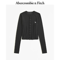 Abercrombie & Fitch ABERCROMBIE & FITCH 女士小麋鹿长袖亨利式T恤 355534-1