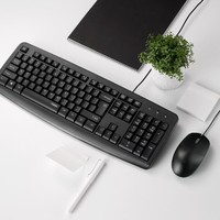 RAPOO 雷柏 NX1600有线键盘鼠标套装商务办公家用笔记本台式电脑外接USB键鼠