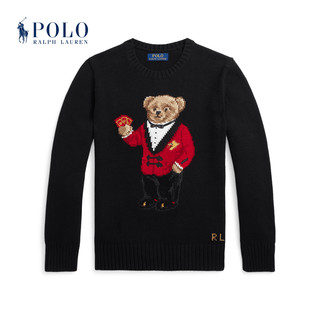 Polo Ralph Lauren 拉夫劳伦 男童 24年早春农历新年Polo Bear针织衫RL41077 001-Polo 黑 2