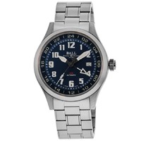 BALL 波尔 工程师II系列 Navigator GMT 精钢表带蓝色表盘机械男表 GM1086C-S3-BE