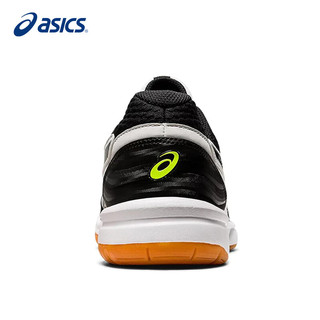 亚瑟士（ASICS）羽毛球鞋运动鞋男女防滑透气运动比赛鞋UPCOURT 5 GSF综合训练鞋 1073A030-100/白黑/RIVRE CF 43.5