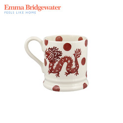EMMA BRIDGEWATER 龙年限定款 陶瓷马克杯 300ml 红色