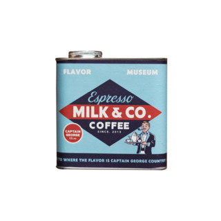乔治队长 牛奶公司意式拼配拿铁咖啡豆454g/200g量贩装新鲜烘焙