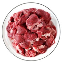 Kerchin 科尔沁 原切筋头巴脑500g*3袋共1500g内蒙国产谷饲生鲜牛肉 500g*3袋共1500g