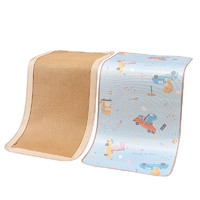 朵精灵 凉席婴儿可用儿童幼儿园午睡专用婴儿床冰丝席子宝宝凉垫夏季草席