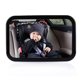 乐往 汽车宝宝后视镜宝宝观察镜辅助镜婴儿座椅后视镜反向观察镜 座椅儿童观察镜