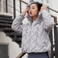 【女羽绒服】必迈冬女户外短款防风保暖立领运动休闲外套上衣