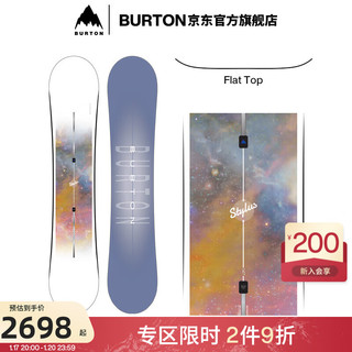 BURTON 伯顿 23-24雪季女士STYLUS滑雪板FlatTop单板106971 10697108000 152cm