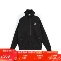 彪马（PUMA）【CNY】男女同款运动外套 BZ TOH T7 TRACK JACKET625831 黑色-01 XL(185/104A)