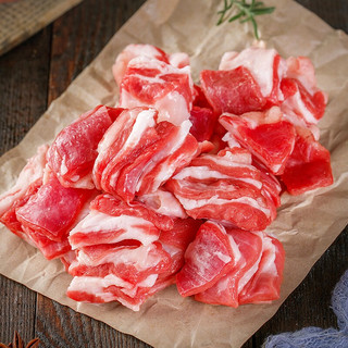 元牧希 原切羔羊腩块2斤新西兰新鲜现杀羊肉烧烤食材冷冻生鲜