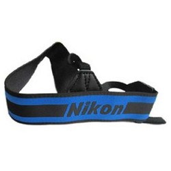 Nikon 尼康 NOGS-004 (蓝色)单反相机防滑宽背带/肩带