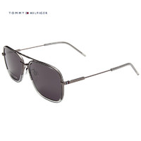 TOMMY HILFIGER 男款枪色镜框灰色镜片太阳镜TH 1715/F/S 58MM KJ1IR