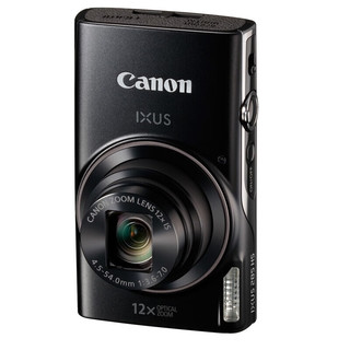 佳能（Canon）IXUS 285 HS 数码相机 卡片机 黑色 便携式家用小型数码照相机（含64G卡+包+读卡器+清洁套） 【IXUS 285 黑色】