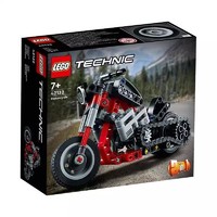 LEGO 乐高 科技机械系列42132 摩托车 二合一拼装积木玩具礼物新款
