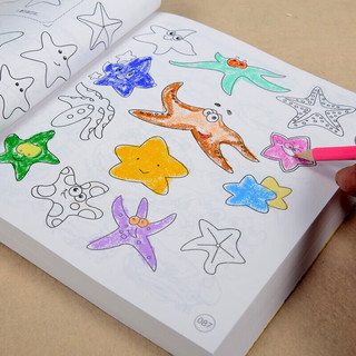 简笔画10000例 3-8岁幼儿园宝宝学画画书入门教材一本就够儿童简笔画大全自学初学者儿童手绘