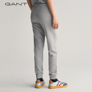 GANT甘特2024早春女士时尚纯色休闲运动裤4200817 93灰色 XS