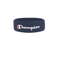 Champion 美国直邮Champion冠军运动头带海军蓝色印花柔软弹力吸汗束发