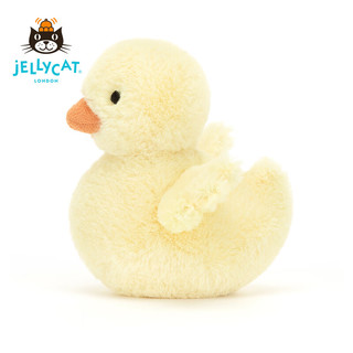 Jellycat英国早春毛绒鸭小黄鸭安抚宝宝可爱毛绒玩具玩偶公 毛绒鸭 H11 X W6 CM